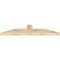 Ekena Millwork Portland Rough Sawn Timber Gable Bracket, Douglas Fir, 60"W x 12"H x 4"D x 6"F, 5/12 Pitch GBW060X12X0406POR00RDF - alternate 4